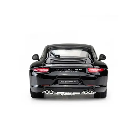 Машинка Rastar PORSCHE 911 CARRERA S 1:24 черный 56200 - фото 5