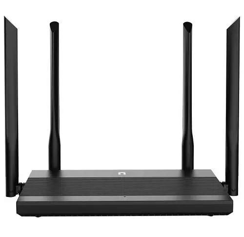 Роутер Netis N3, чорний, AC1200 (2.4GHz до 300 Mbps, 5GHz до 867 Mbps), 4xGLan, 4 зовнішні незнімні антени - фото 1