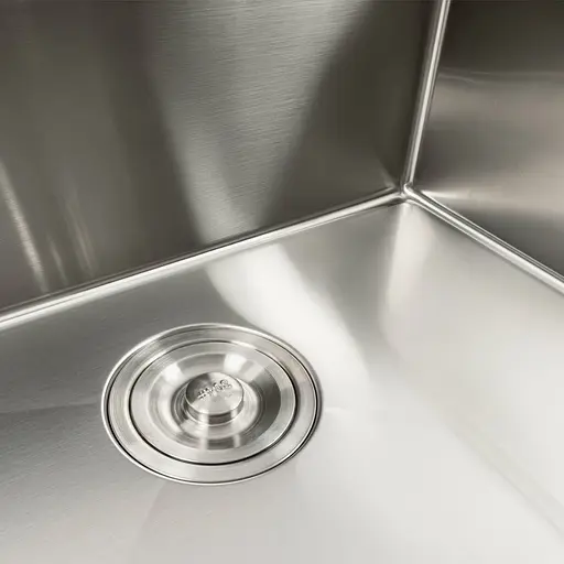 Кухонна мийка нержавійка 78x46 Platinum Handmade, Нержавіюча сталь - фото 3