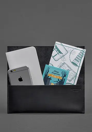 Шкіряний тревел-кейс Voyager 1.0 синій Crazy Horse - фото 4