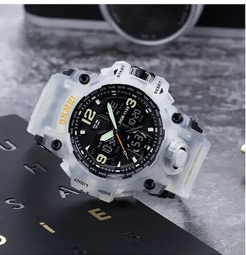 Чоловічий годинник Skmei Hamlet 1155 Білий - фото 3