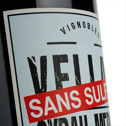 Вино Vellas Sans Sulfite Syrah Grenache Bio 2022 Vin de France, червоне, сухе, 0,75 л - фото 5