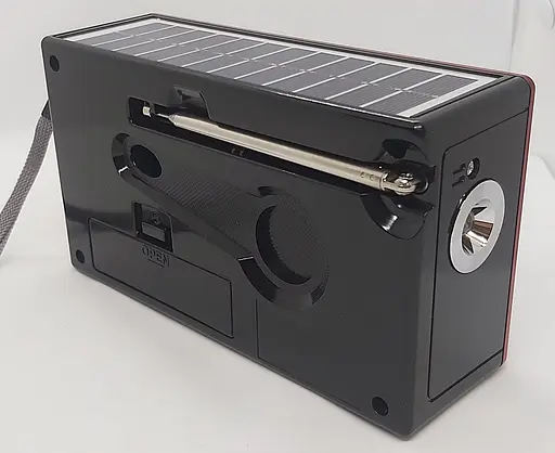 Радіоприймач Waxiba XB-961U-S-L із сонячною панеллю та ліхтарем - фото 4