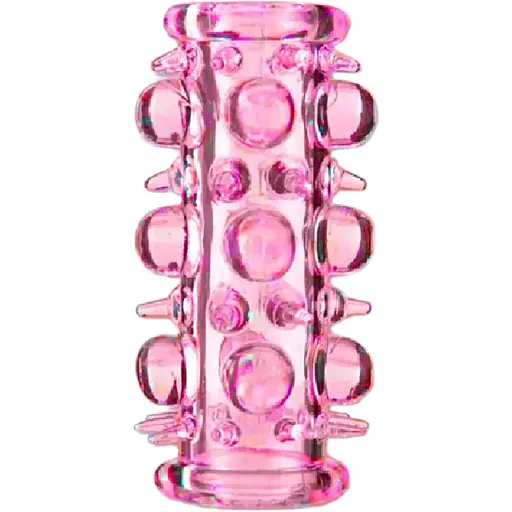 Насадка на член Boss Series Stretchy Sleeve 7 см розовая