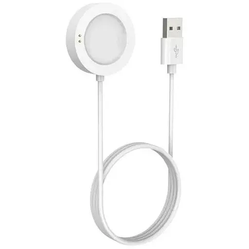 USB кабель для смарт-часов Xaomi Watch S2 белый - фото 1