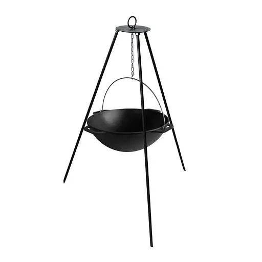 Казан чавунний азіатський 15 л з триногою - фото 1