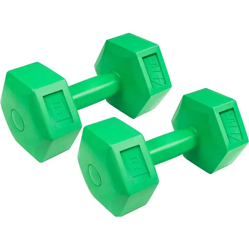 Гантели для фитнеса Hop-Sport HS-C040DH композитные 2х4кг - фото 2