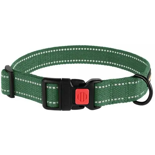 Ошейник для собак Barksi Сotton S 25-33х1.6 см армейский - фото 2