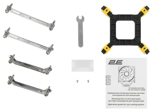 Кулер для процессора 2E GAMING AIR COOL AC120D4TC-ARGB (2E-AC120D4TC-ARGB) - фото 4