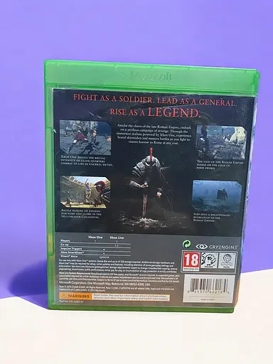 Ліцензійний диск на Xbox Series\One ліцензія Ryse: Son of Rome - фото 3