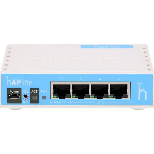 Роутер MikroTik hAP lite Classic N300 White 802.11n (RB941-2ND) - фото 2