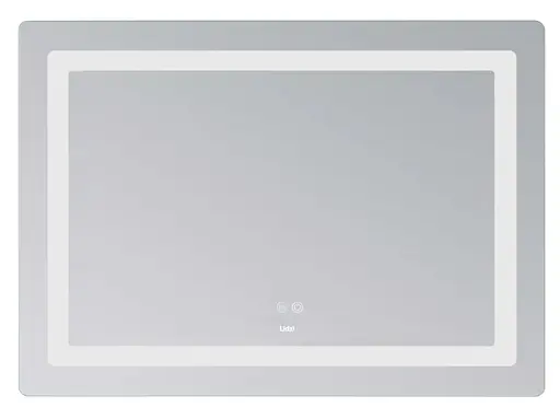 Дзеркало Lidz Kubis (KU2) 1000х800 мм з LED-підсвічуванням Touch LD78LF6141008048450 - фото 2