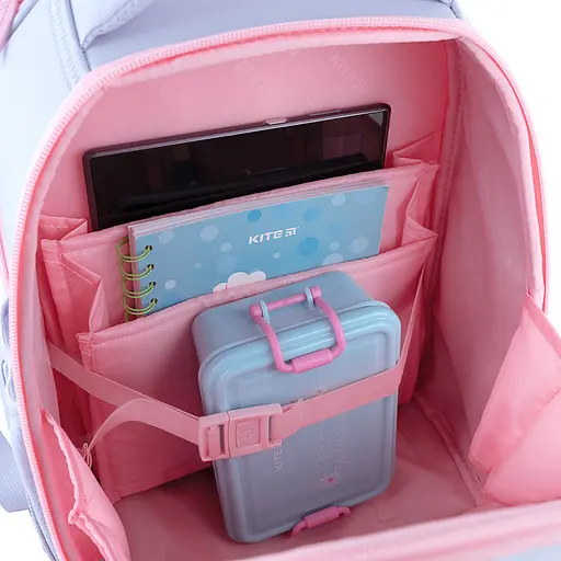 Рюкзак Kite Education каркасний 555 SP Сірий (SP26-555S) - фото 12