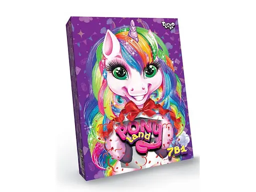 Креативна творчість Danko Toys Pony Land 7в1 - фото 3