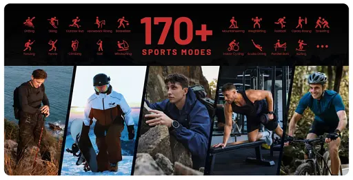 Умные тактические смарт-часы Kospet Tank T3 Ultra 2 модуль GPS Special Edition Два ремешка Black (18651) - фото 14