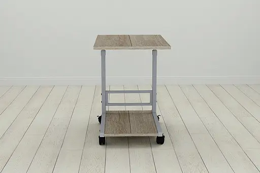 Стол приставной Ferrum-decor Френа 62x40x60 металл Серый ДСП Дуб Сонома Трюфель 16мм (FRD-102523) - фото 3