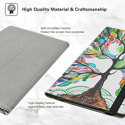 Чохол LiuShan для Xiaomi Book S, тонка складна підставка зі штучної шкіри для планшета Xiaomi Book S 12.4" - фото 3