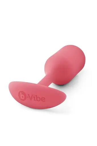 Анальная пробка B-Vibe Snug Plug 2, 10.5 см (розовый) - фото 3