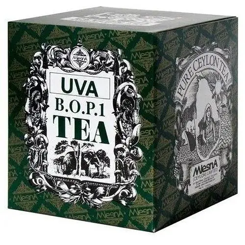 Чай черный Mlesna Ува B.O.P.1 бумажная коробка 200 г - фото 1