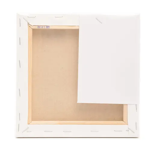 Полотно на підрамнику 20*20 см, середнє зерно, акрил, італійська бавовна - фото 2