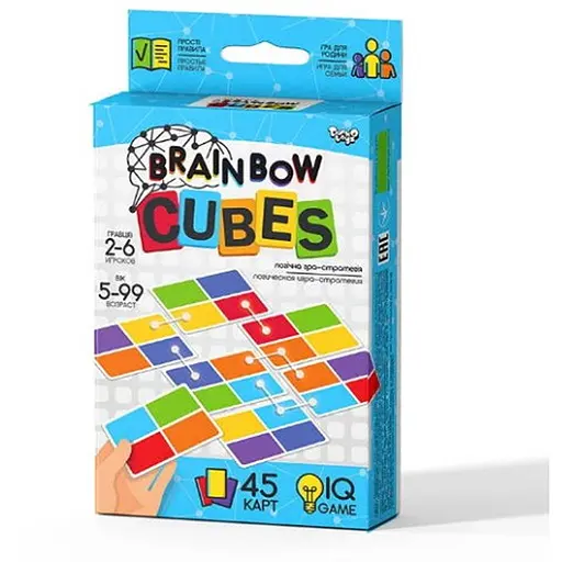Настольная игра Danko Toys Brainbow Cubes (G-BRC-01-01) - фото 1