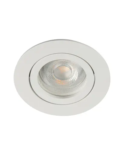 Кільце точкового світильника Kanlux 22437 DALLA 1x10W IP20 біле - фото 1