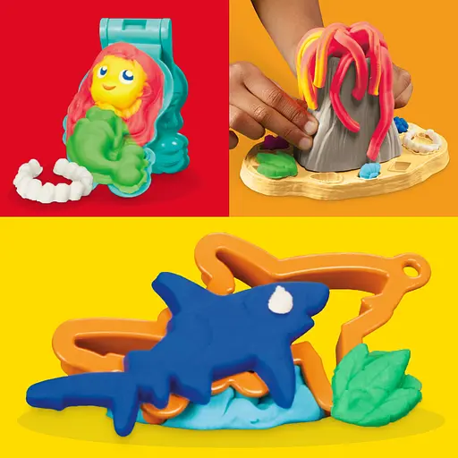 Набір для творчості Hasbro з масою для ліплення Play-Doh Вулканічна пригода зі скарбами (F8789) - фото 7