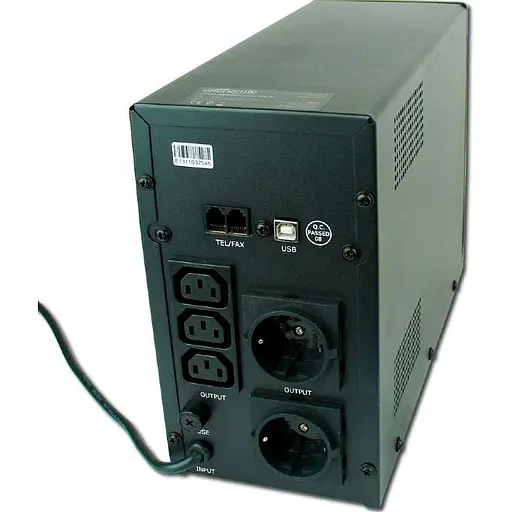 Джерело безперебійного живлення (ДБЖ) EnerGenie EG-UPS-033 [92037] - фото 2
