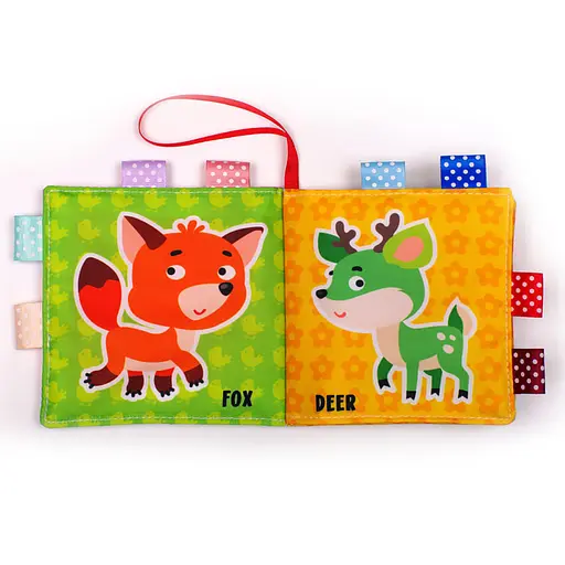 Розвиваюча м'яка книга "Песик Гав-Гав" 823451, 8 малюнків - фото 2