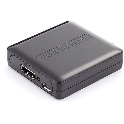 Конвертер PowerPlant HDMI - VGA + R/L (HDCVGA02-M)