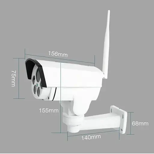 4G камера видеонаблюдения Wondstar NC49W-5XEU под SIM карту поворотная PTZ - фото 7