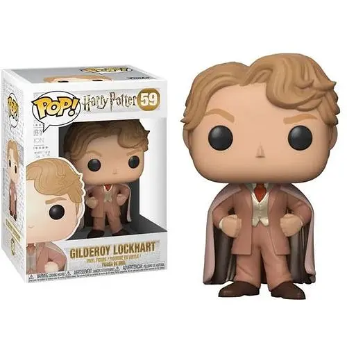 Фигурка Funko Pop Gilderoy Lockhart Золотопустый Локонс Harry Potter Гарри Поттер 10 см HP GL 59 - фото 1