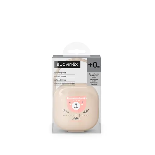 Футляр для пустушки Suavinex Wild & Free світло-рожевий (309137) - фото 3