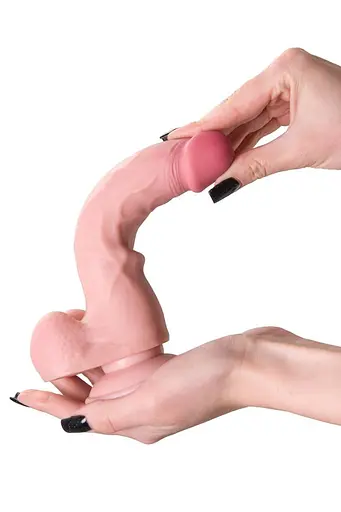 Фаллоимитатор My Babe by RealStick My Honey 20 cm (телесный) - фото 4