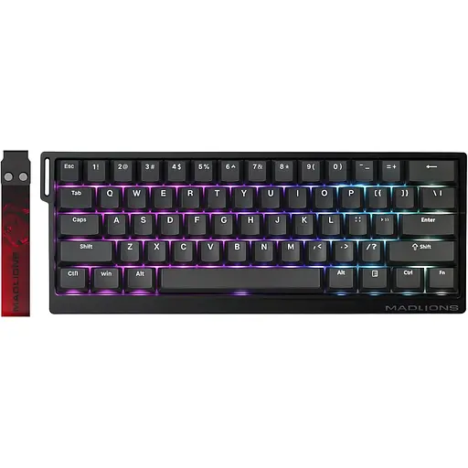 Клавіатура FGG MadLions MAD60 HE Black (FGG-MAD60HE-RGB-BLK) [141598] - фото 2