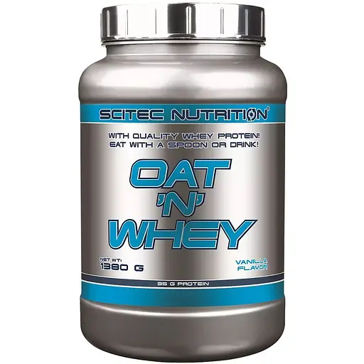 Протеиновая овсянка Scitec Nutrition Oat'n Whey Vanilla 1380 г