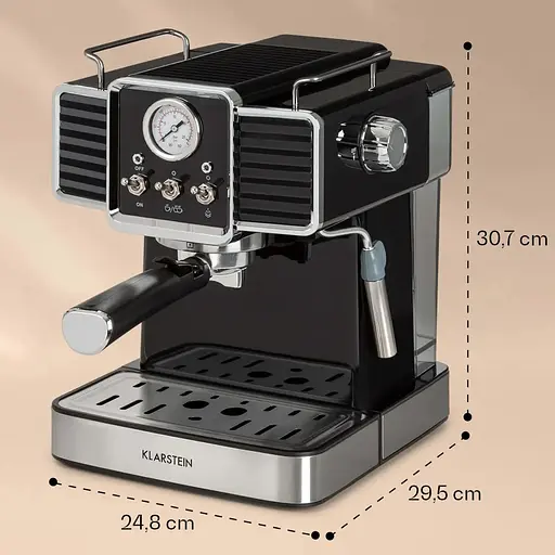 Кофеварка Klarstein Gusto Classico 1350 Вт (10035564) - фото 2