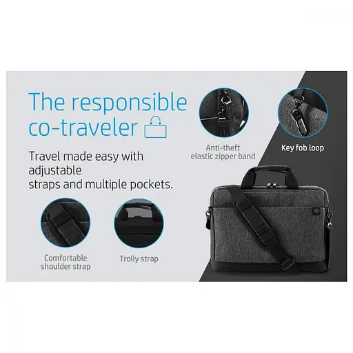 Сумка для ноутбука HP 15.6" Renew Travel Laptop Bag (2Z8A4AA) - фото 8