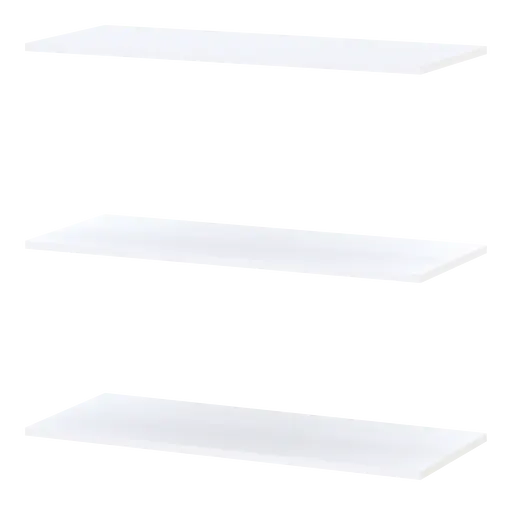 Полка для одежды Doros Promo Белый 3шт. 86.7х35х1.6 (41516027) - фото 2