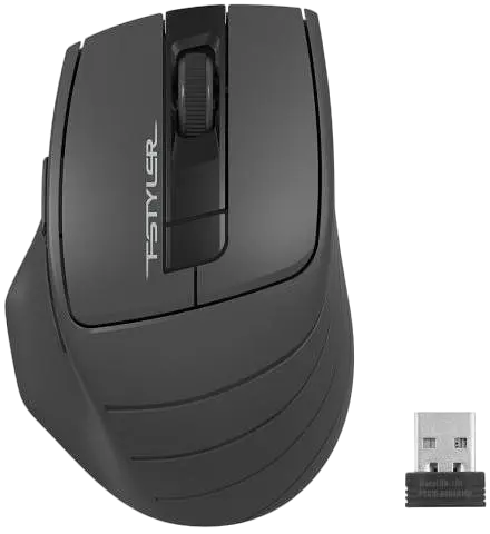 Миша бездротова A4Tech FG30S Grey/Black