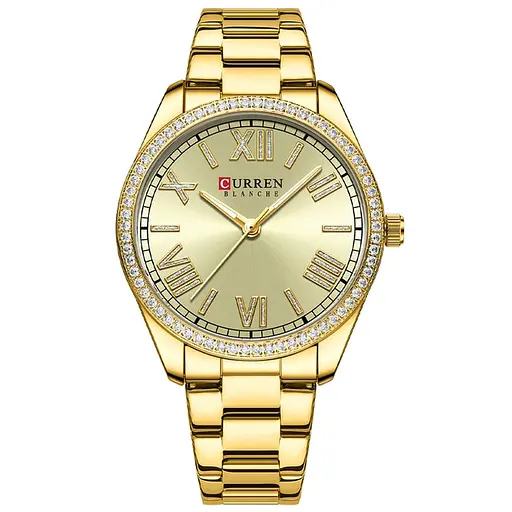 Curren 9088 Gold-Gold