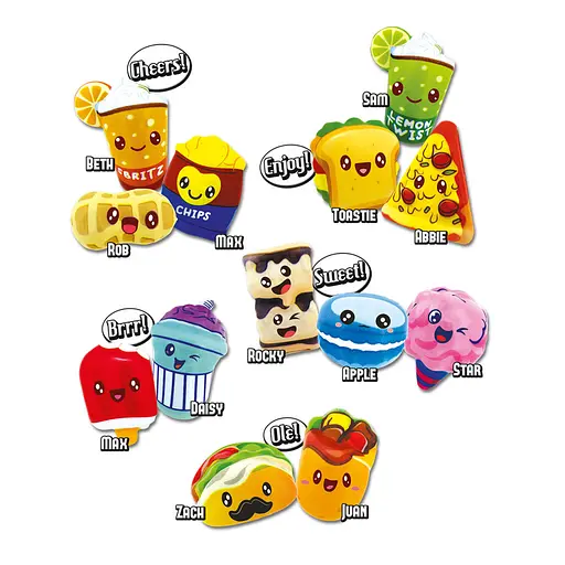 Іграшка-сюрприз у кулі Кумедні нямки Cool Things FO002 серії "Foodies" - фото 2