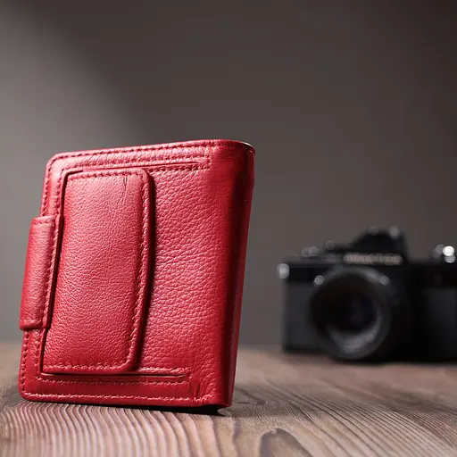 Кожаный женский кошелек ST Leather 10х11х2 см acs0029416 - фото 10