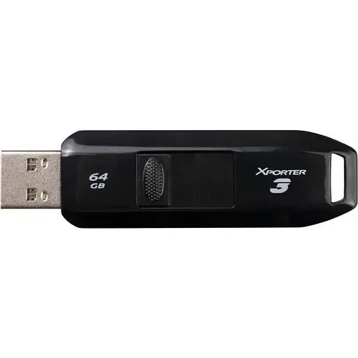 Флеш-накопитель Patriot USB 3.2 Xporter 3 64GB черный - фото 1