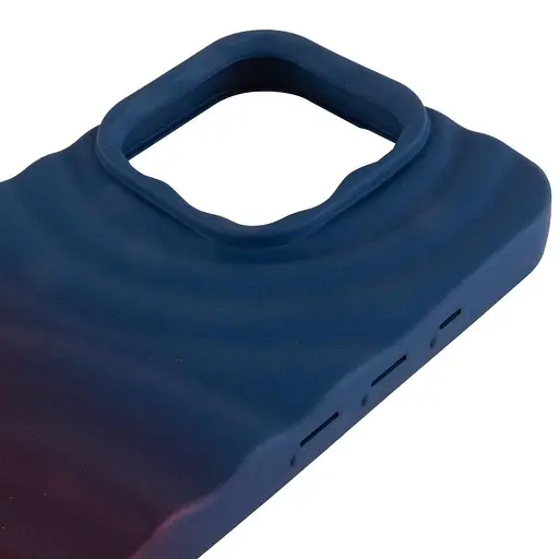 Чехол Epik TPU ColorWave для Apple iPhone 16 Pro 6.3 Navy Blue/Plum - фото 4