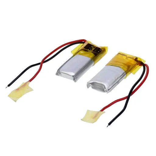 Акумулятор 380821P універсальний з контролером, 3,8 х 08 х 21 мм (35 mAh)/ для TWS навушників, bluetooth гарнітур, MP3 плеєрів - фото 2