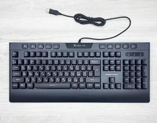 Клавиатура ведущая игровая Xtrike ME KB-508 RGB EN с подсветкой - фото 3