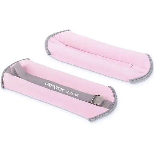 Обважнювачі Gymtek для рук і ніг 2 х 0,75кг рожевий - фото 3