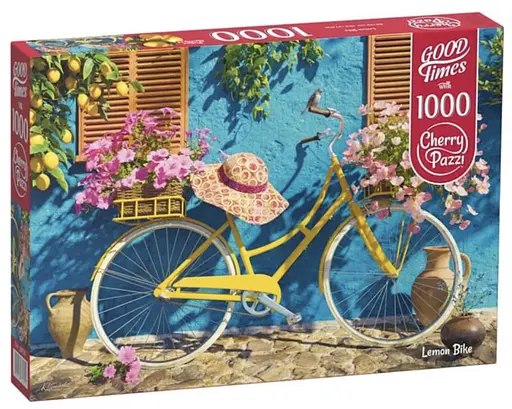 Пазлы CherryPazzi Желтый велосипед, 1000 элементов, 50x70 см, 30721