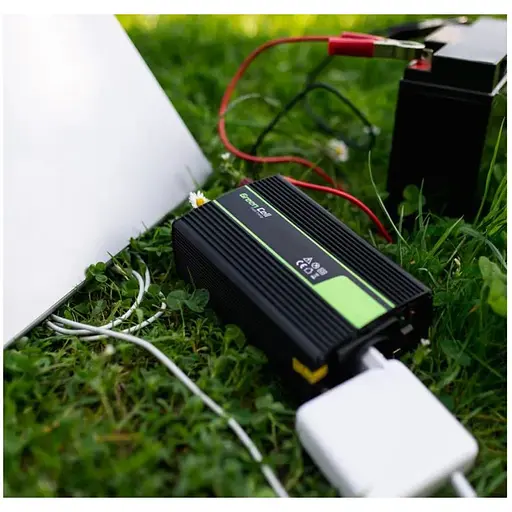 Преобразователь напряжения инвертор Green Cell 12V на 230V 1000W/2000W чистая синусоида - фото 6